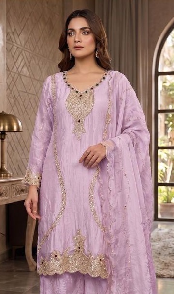 Hoor Tex 996 A To D Fandy Crush Salwar Kameez